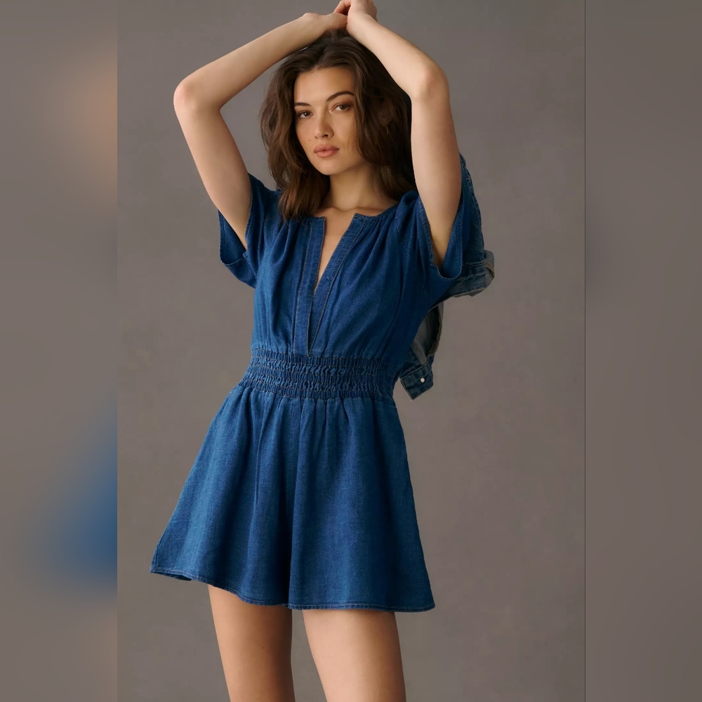 ANTHROPOLOGIE The Somerset Romper PETITE